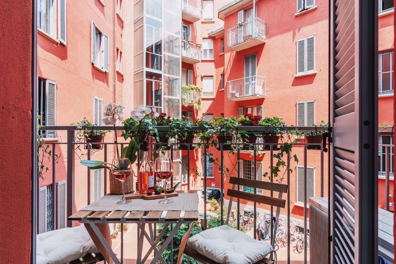 Ferienwohnung New Jungle & Charming Flat - Zona De Angeli Mailand Exterior foto